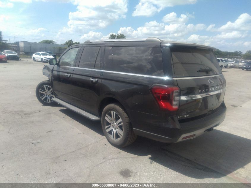 2022 FORD EXPEDITION MAX LIMITED - 1FMJK2AT4NEA27405