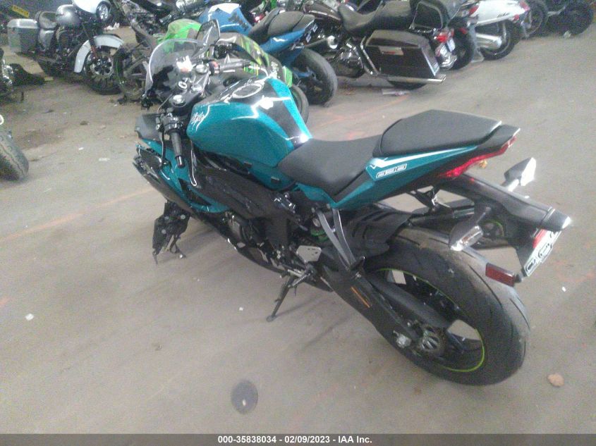 2021 KAWASAKI ZX636 K JKBZXJH12MA008421