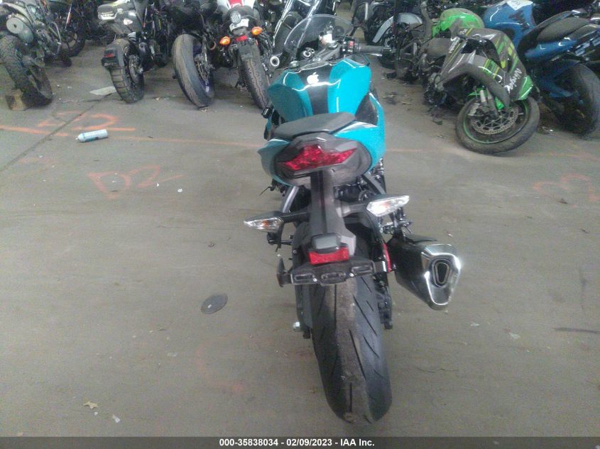 2021 KAWASAKI ZX636 K JKBZXJH12MA008421