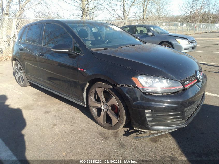 2015 VOLKSWAGEN GOLF GTI AUTOBAHN - 3VW4T7AU5FM104991