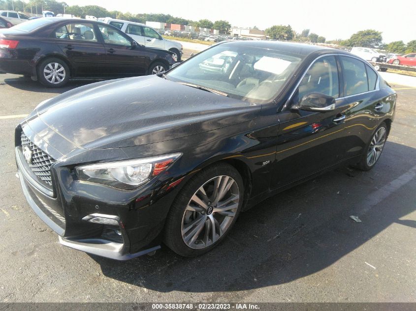 2020 INFINITI Q50 3.0T PURE/3.0T LUXE - JN1EV7AR6LM257158