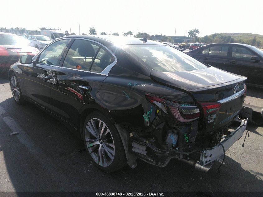 2020 INFINITI Q50 3.0T PURE/3.0T LUXE - JN1EV7AR6LM257158