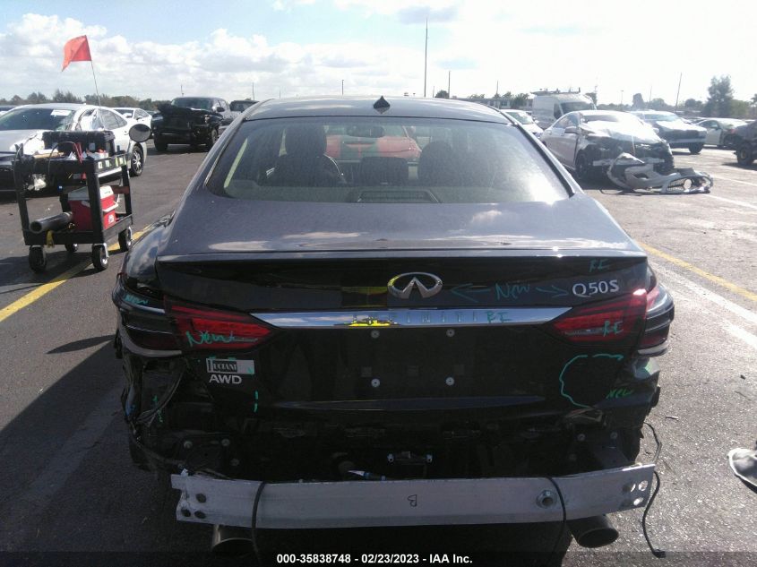 2020 INFINITI Q50 3.0T PURE/3.0T LUXE - JN1EV7AR6LM257158