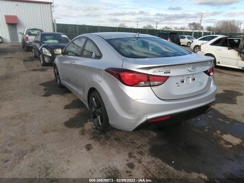 2014 HYUNDAI ELANTRA COUPE - KMHDH6AH1EU028533
