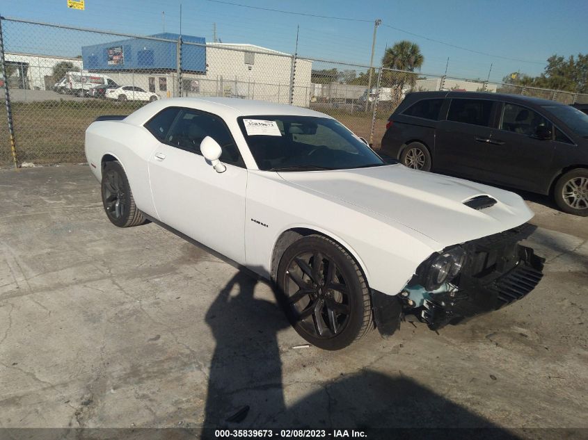 VIN 2C3CDZBT3NH234282 2022 DODGE CHALLENGER no.1