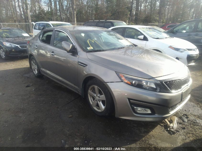 2015 KIA OPTIMA LX - 5XXGM4A74FG462672