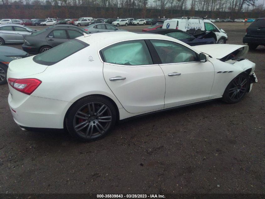 2017 MASERATI GHIBLI S Q4 ZAM57RTL4H1224210