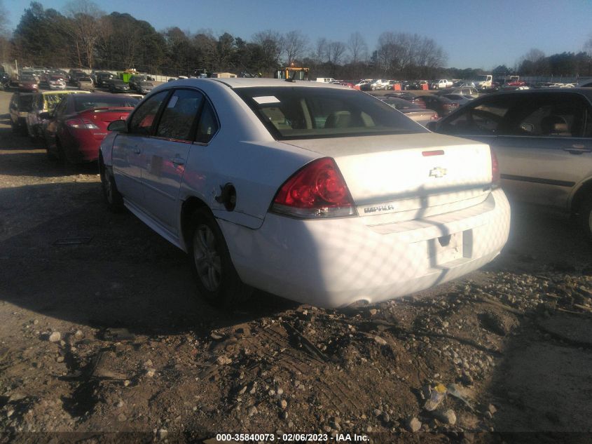 2014 CHEVROLET IMPALA LIMITED LS 2G1WA5E30E1162397