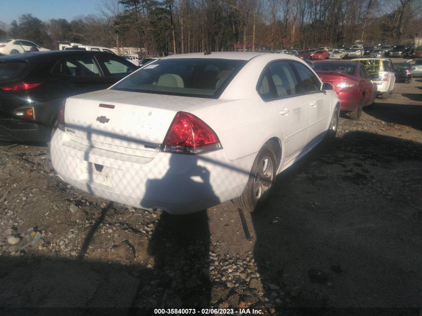 2014 CHEVROLET IMPALA LIMITED LS 2G1WA5E30E1162397