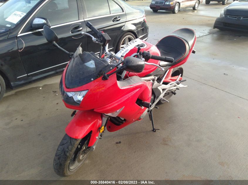 2007 KAWASAKI EX650 A JKAEXEA127A022425
