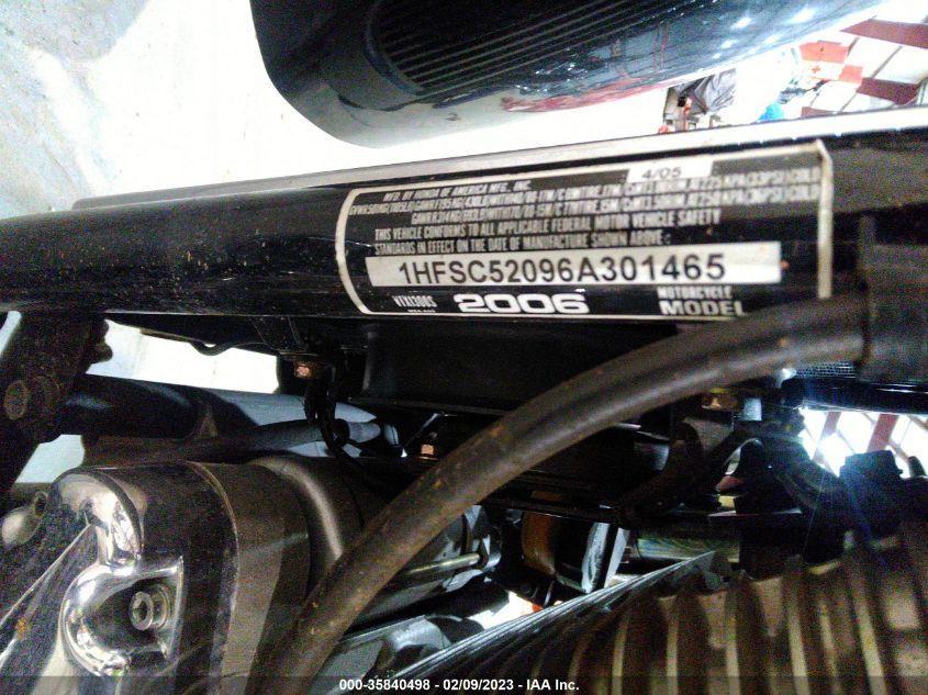2006 HONDA VT1300 S 1HFSC52096A301465
