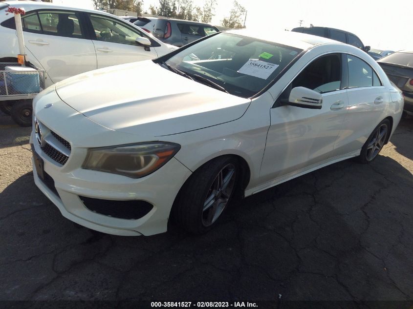 2014 MERCEDES-BENZ CLA-CLASS CLA 250 - WDDSJ4EB3EN052326