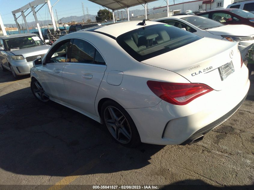 2014 MERCEDES-BENZ CLA-CLASS CLA 250 - WDDSJ4EB3EN052326