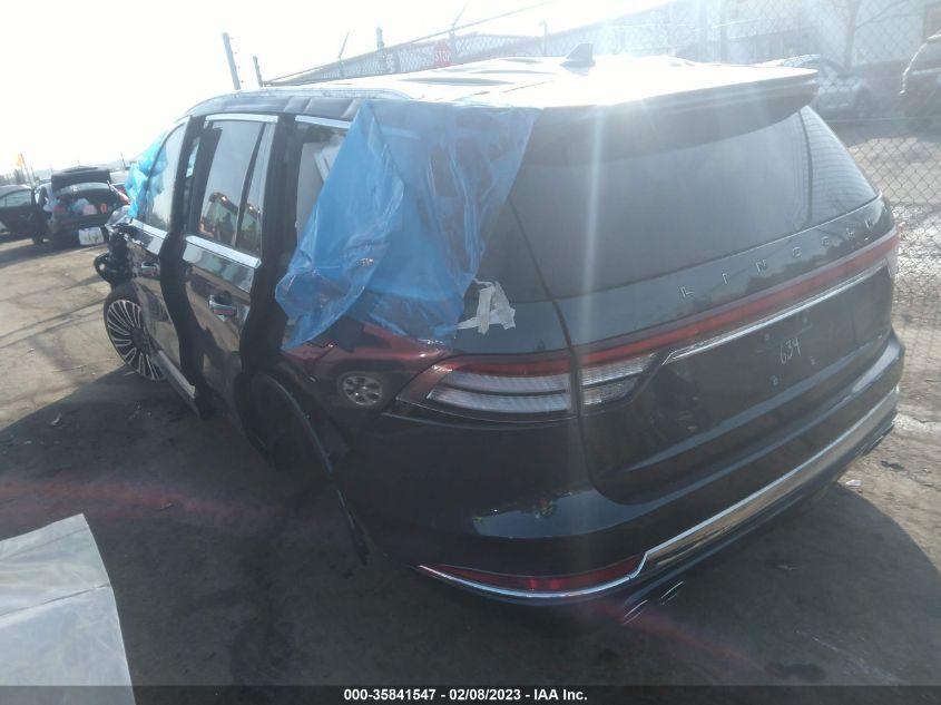 2021 LINCOLN AVIATOR BLACK LABEL - 5LM5J9XC8MGL02634