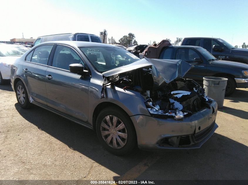 2014 VOLKSWAGEN JETTA SEDAN S - 3VW2K7AJ1EM405305