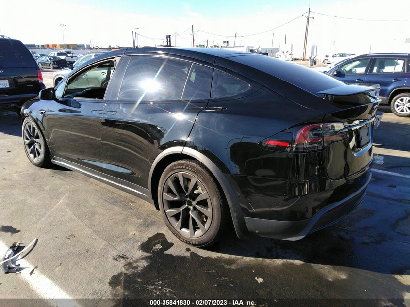 VIN 7SAXCAE58NF345899 2022 TESLA MODEL X