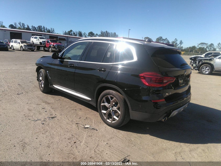 VIN 5UXTY3C00M9F38008 2021 BMW X3 SDRIVE30I