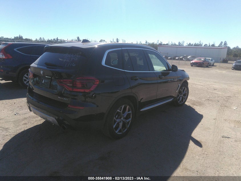 VIN 5UXTY3C00M9F38008 2021 BMW X3 SDRIVE30I