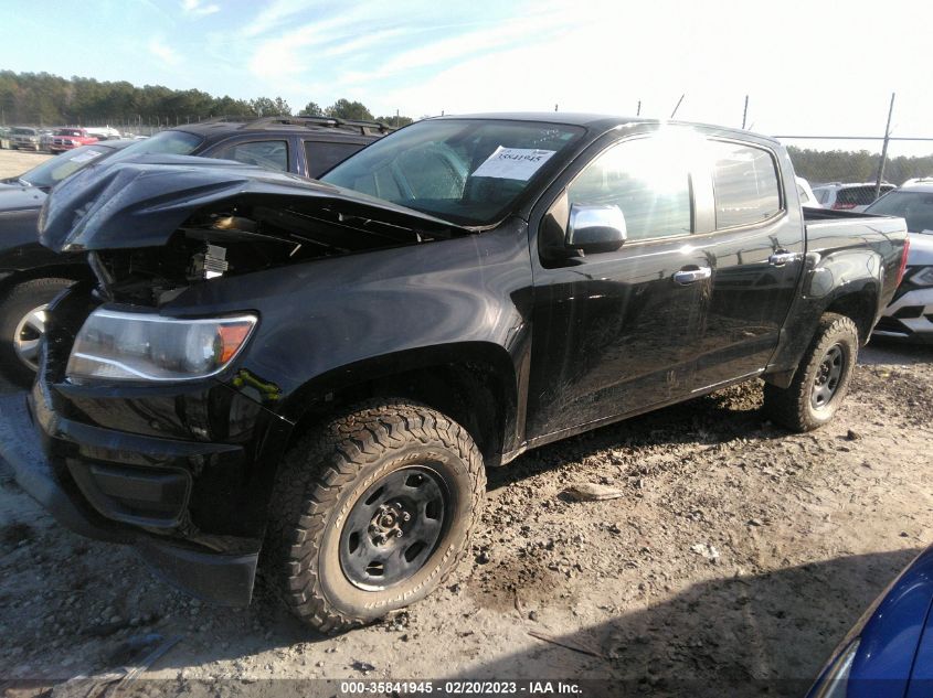2016 CHEVROLET COLORADO 4WD WT - 1GCGTBE3XG1388346
