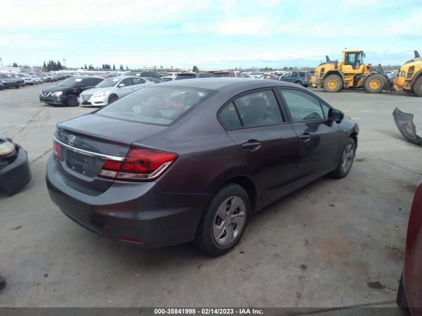 2014 HONDA CIVIC SEDAN EX 19XFB2F89EE253667