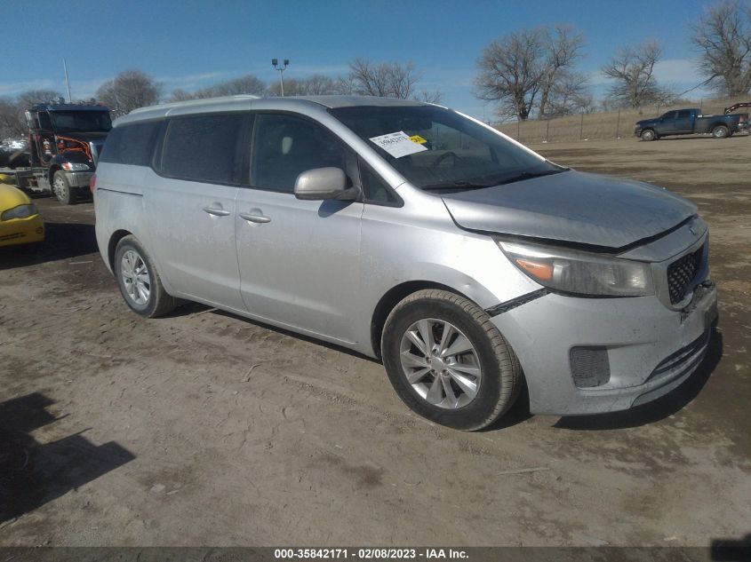 2015 KIA SEDONA LX - KNDMB5C17F6041082