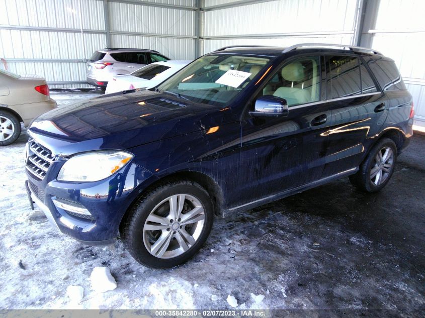 2014 MERCEDES-BENZ M-CLASS ML 350 - 4JGDA5HBXEA430598