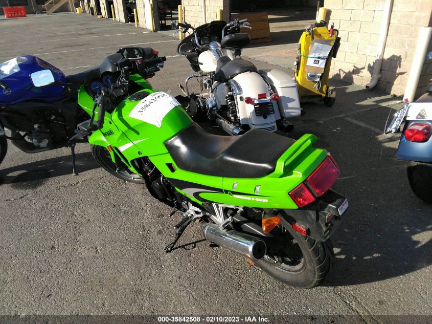 2007 KAWASAKI EX250 F JKAEXMF167DA31164