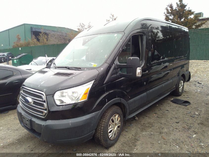 2015 FORD TRANSIT WAGON XL/XLT 1FBAX2CGXFKA67100