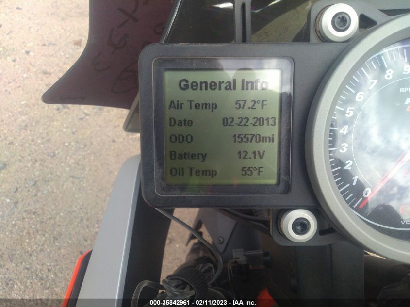2017 KTM 1290 SUPER DUKE GT - VBKV6940XHM953806