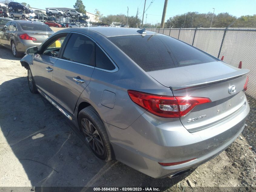 2015 HYUNDAI SONATA 2.4L SPORT - 5NPE34AF5FH181874
