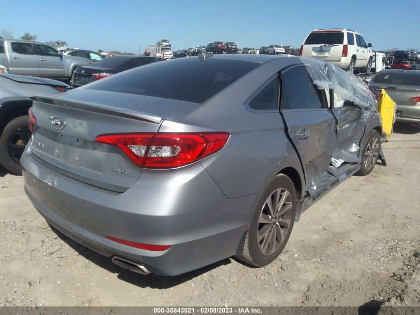 2015 HYUNDAI SONATA 2.4L SPORT - 5NPE34AF5FH181874