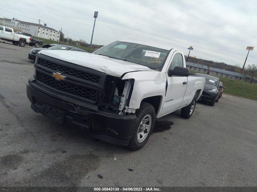 2014 CHEVROLET SILVERADO 1500 WORK TRUCK - 1GCNCPEH4EZ390480