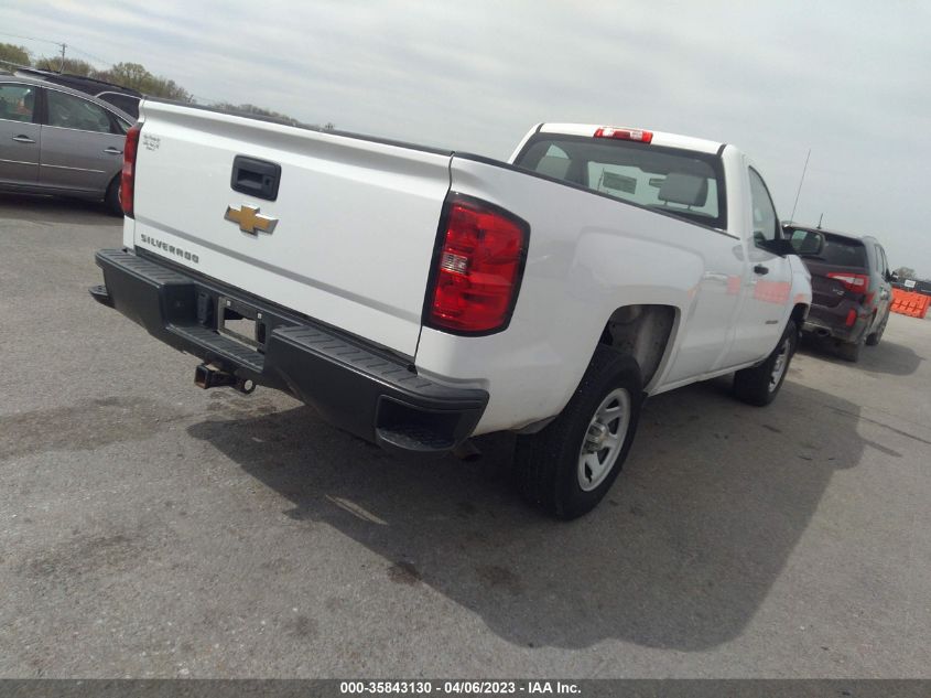2014 CHEVROLET SILVERADO 1500 WORK TRUCK - 1GCNCPEH4EZ390480
