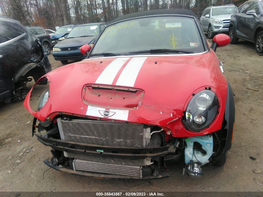 2014 MINI COOPER ROADSTER S WMWSY3C53ET594984