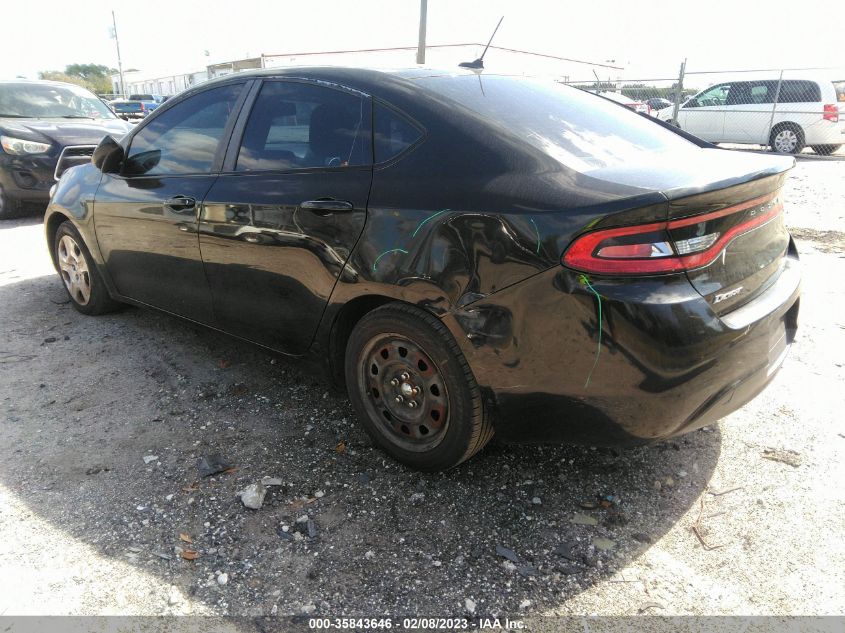 2014 DODGE DART SE 1C3CDFAA8ED716466