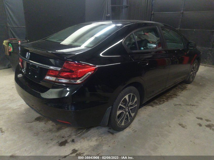 2013 HONDA CIVIC SDN EX-L 19XFB2F91DE226213