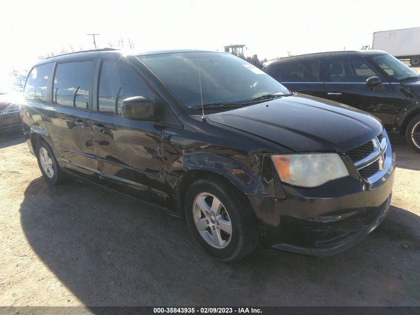 2013 DODGE GRAND CARAVAN SXT - 2C4RDGCG2DR528065