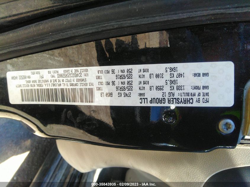 2013 DODGE GRAND CARAVAN SXT - 2C4RDGCG2DR528065