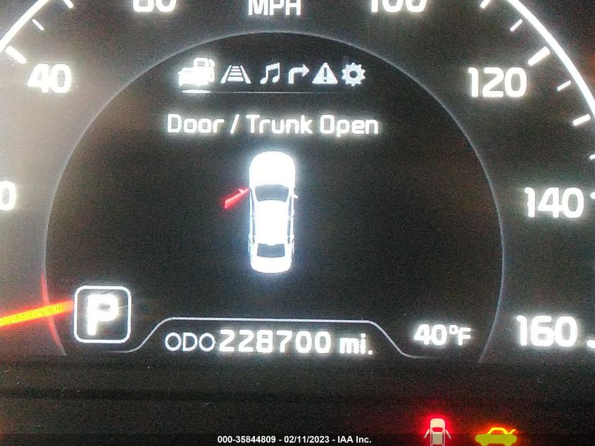 2014 KIA CADENZA PREMIUM KNALN4D72E5131838