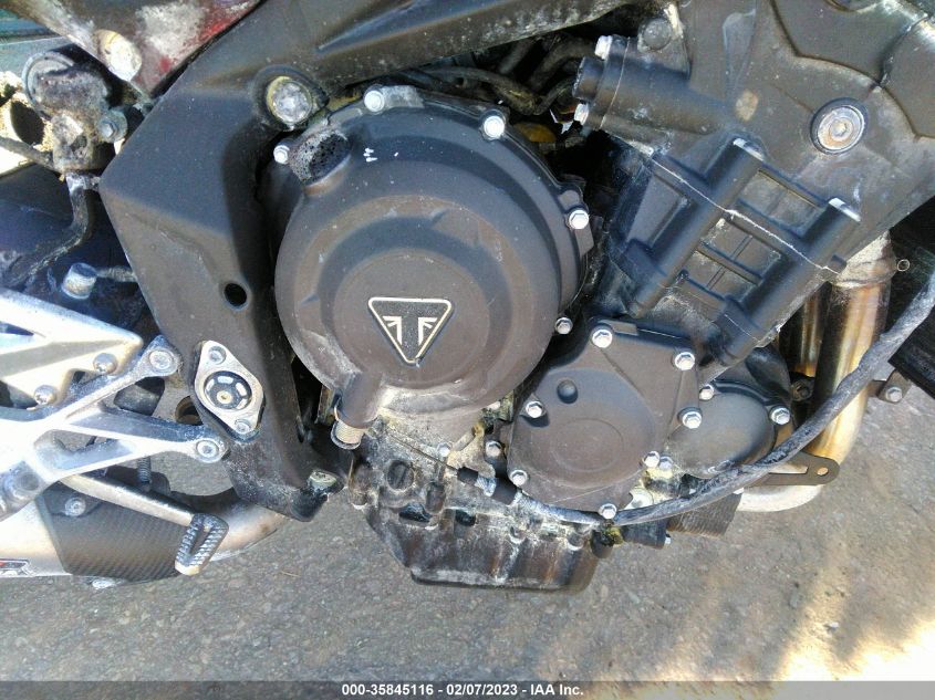 2018 TRIUMPH MOTORCYCLE STREET TRIPLE R SMTA434D4JT845457