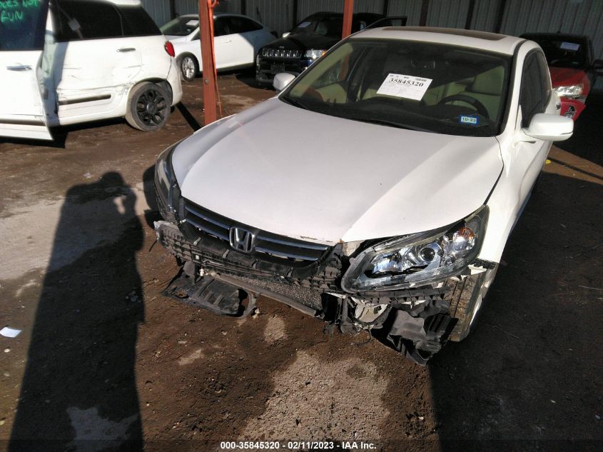 2014 HONDA ACCORD SEDAN EX-L - 1HGCR2F81EA003813