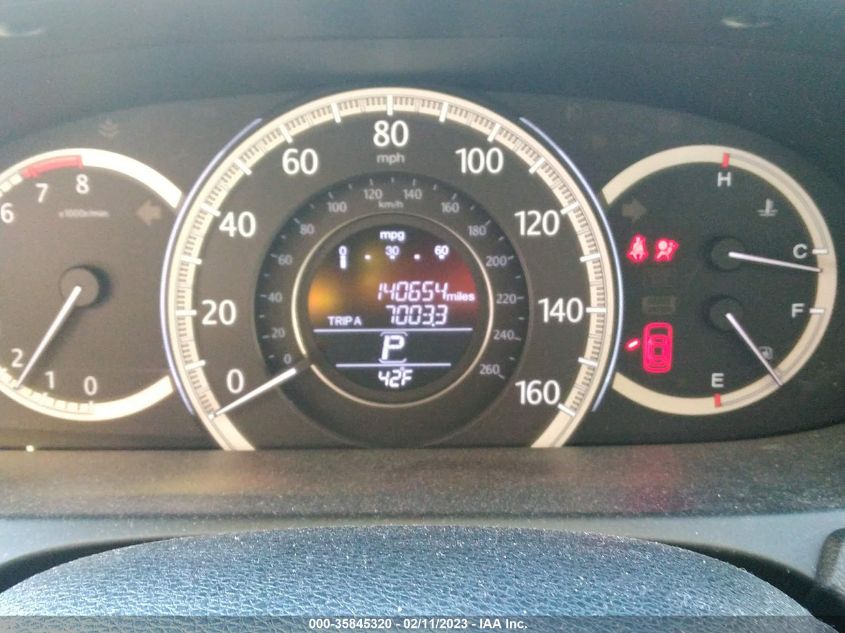 2014 HONDA ACCORD SEDAN EX-L - 1HGCR2F81EA003813