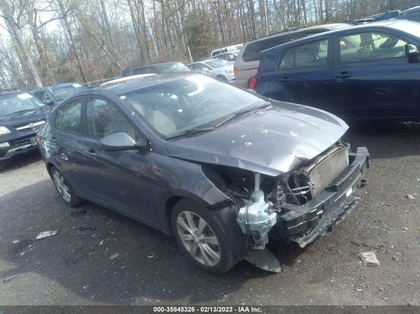 2013 HYUNDAI ACCENT GLS - KMHCU4AE1DU284896