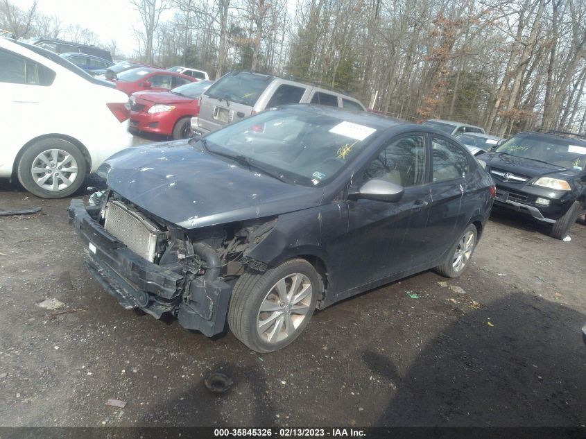 2013 HYUNDAI ACCENT GLS - KMHCU4AE1DU284896