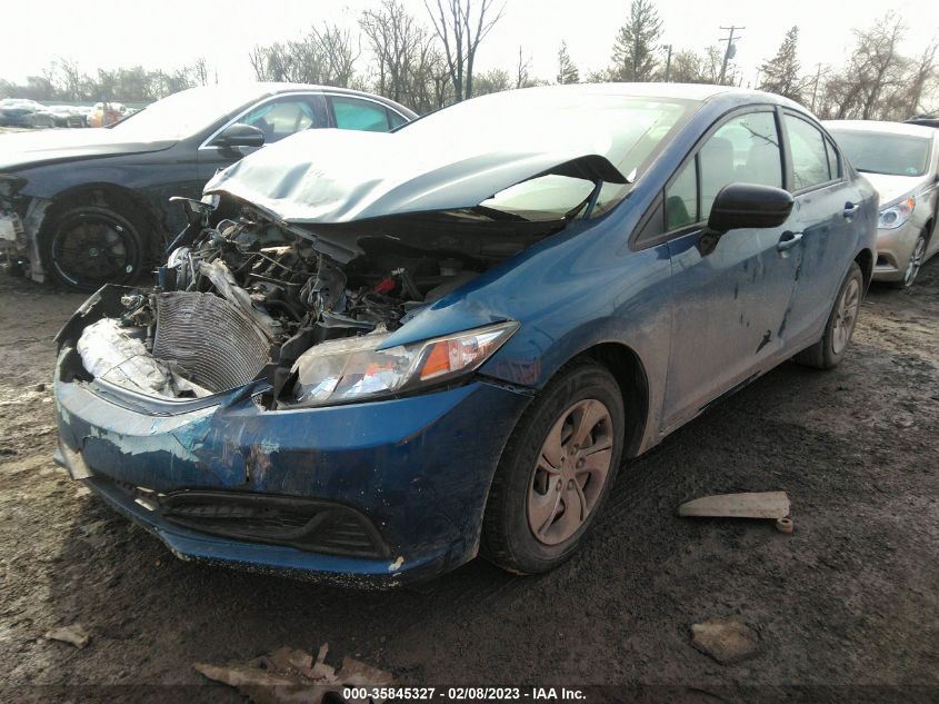 2015 HONDA CIVIC SEDAN LX - 19XFB2F53FE018236