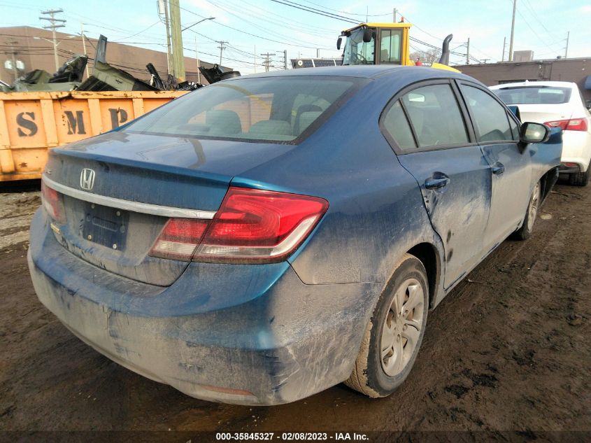 2015 HONDA CIVIC SEDAN LX - 19XFB2F53FE018236