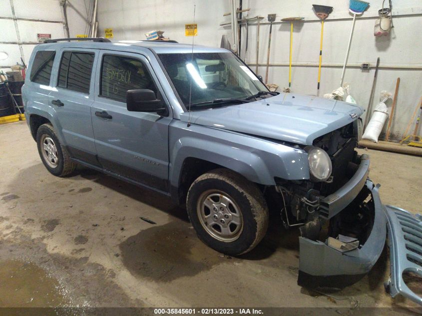 2013 JEEP PATRIOT SPORT - 1C4NJPBA8DD235049