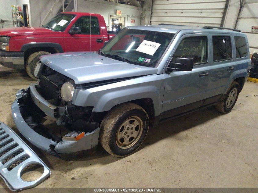 2013 JEEP PATRIOT SPORT - 1C4NJPBA8DD235049