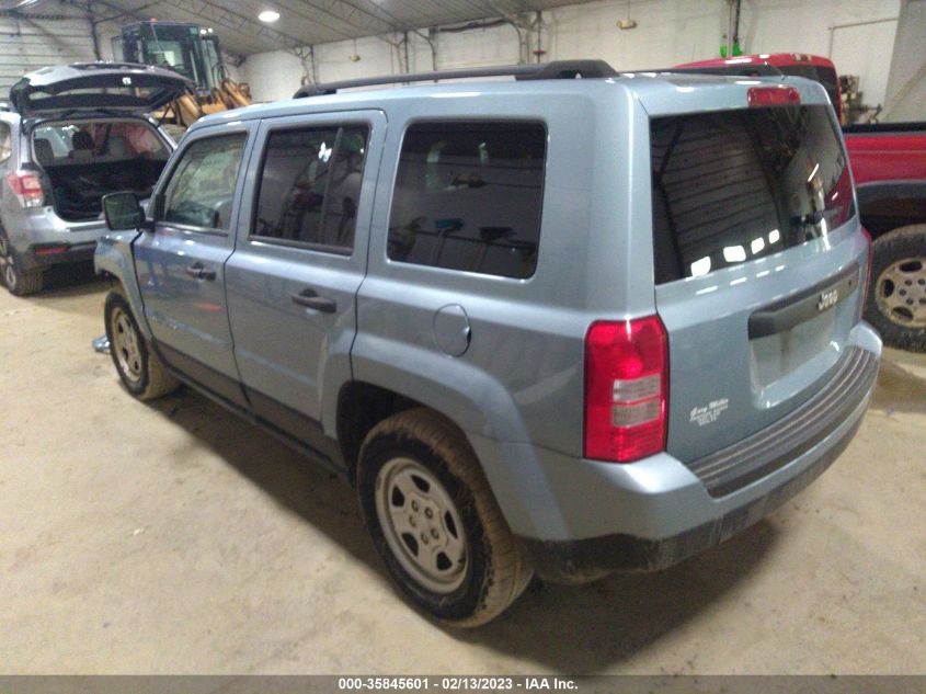 2013 JEEP PATRIOT SPORT - 1C4NJPBA8DD235049
