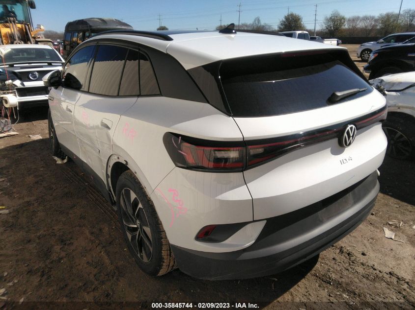 2022 VOLKSWAGEN ID.4 PRO S WVGTMPE20NP062349
